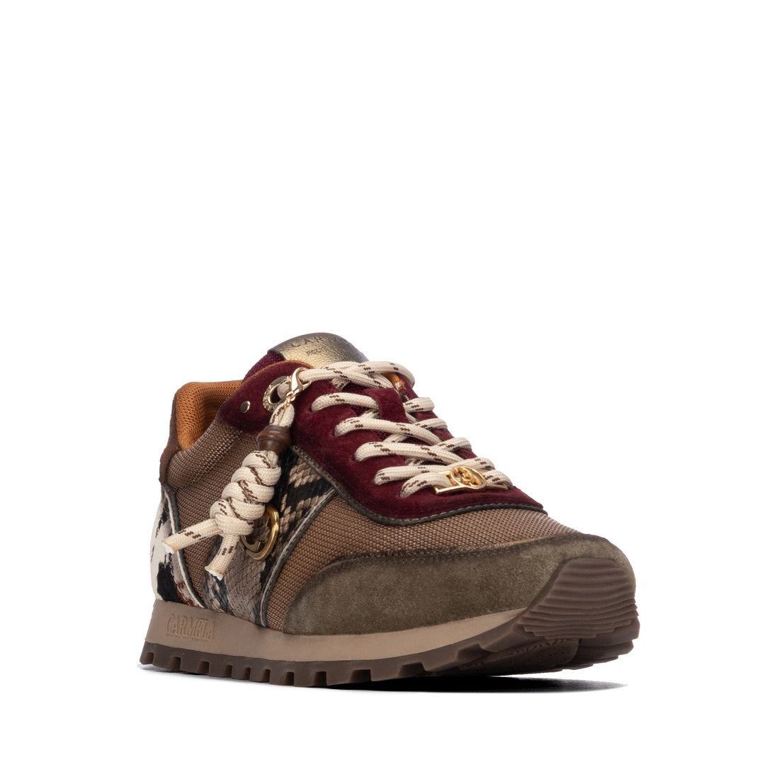 Carmela 16423704 baskets femme multicolore cuir lacets
