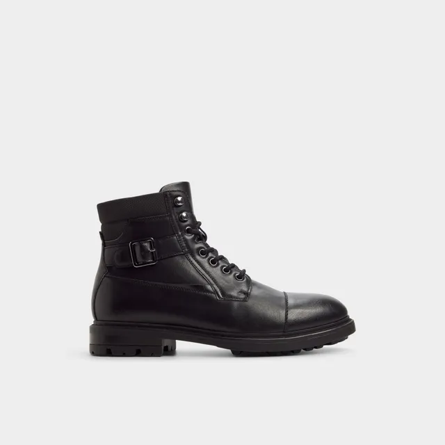 ALDO Henrique boots homme noires combat