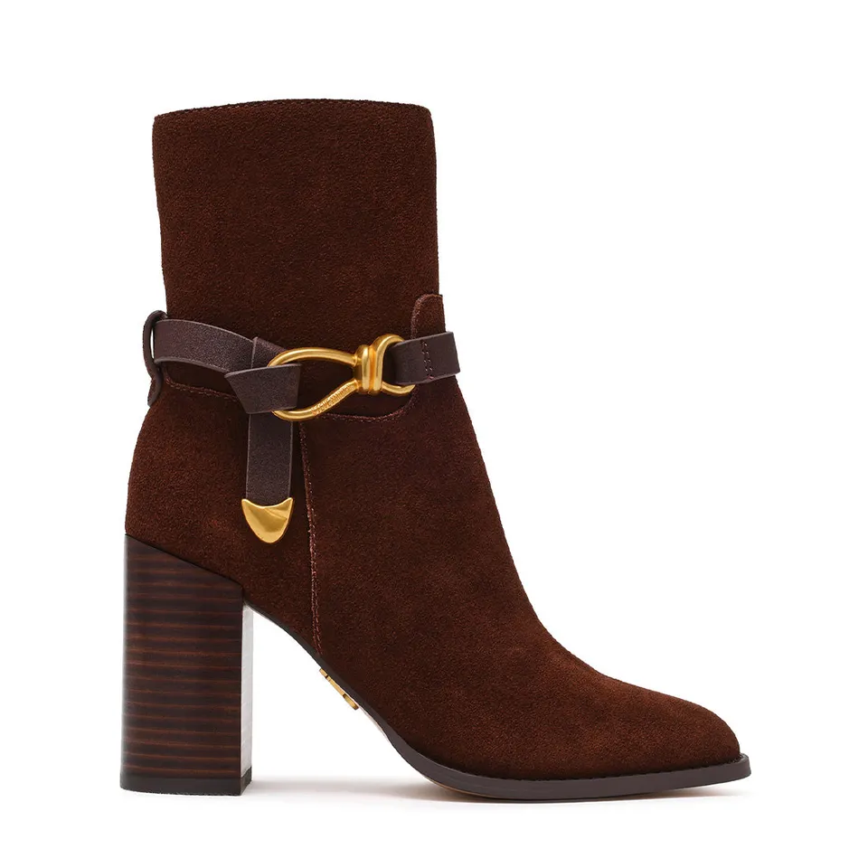Steve Madden Overpass bottes daim marron 8,5 cm