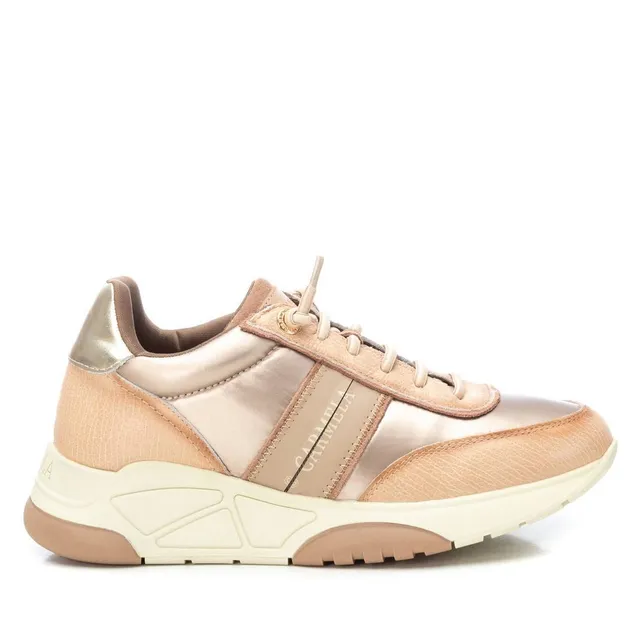 Carmela 16105803 sneaker cuir marron semelle épaisse