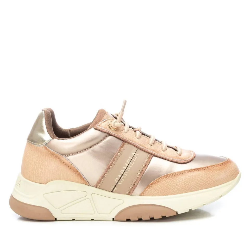 Carmela 16105803 sneaker cuir marron semelle épaisse