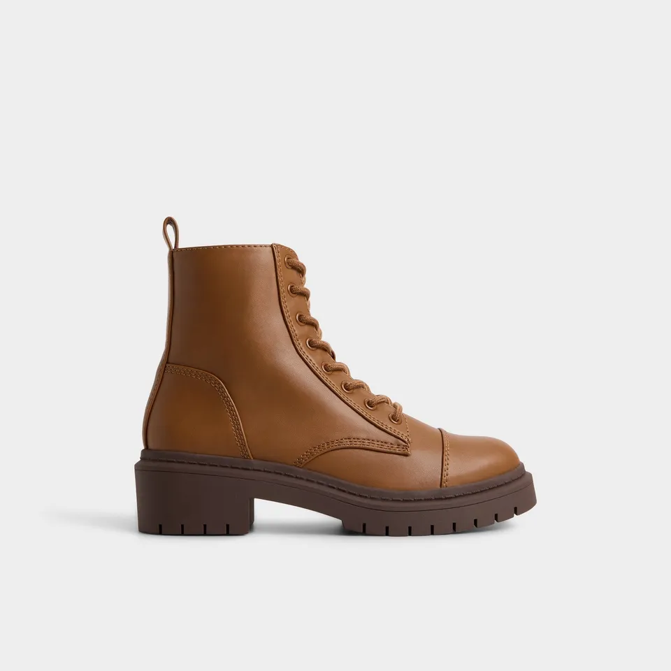 Aldo Goer bottines combat marron