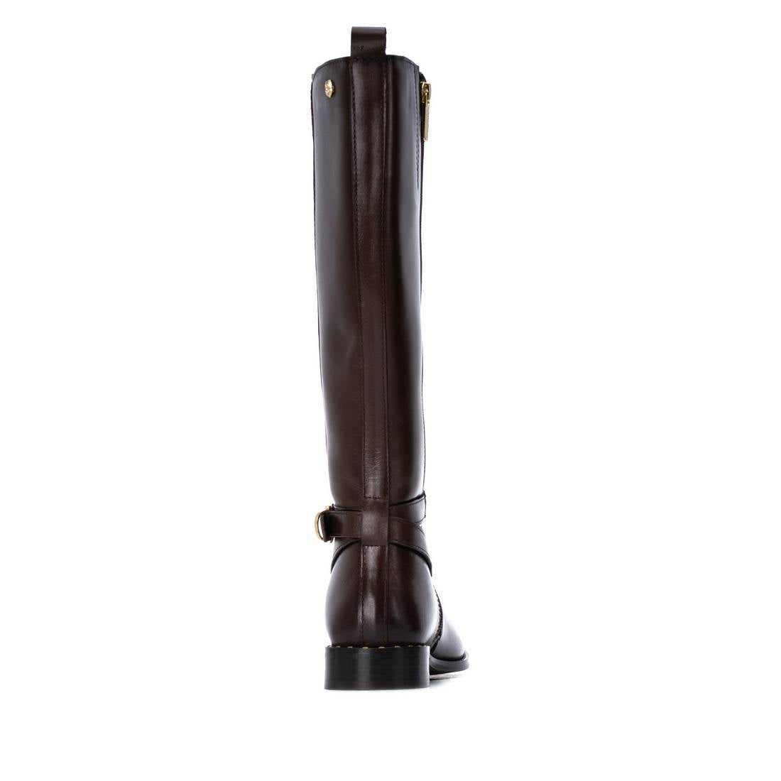 Carmela 16412402 botte femme marron cuir à zip