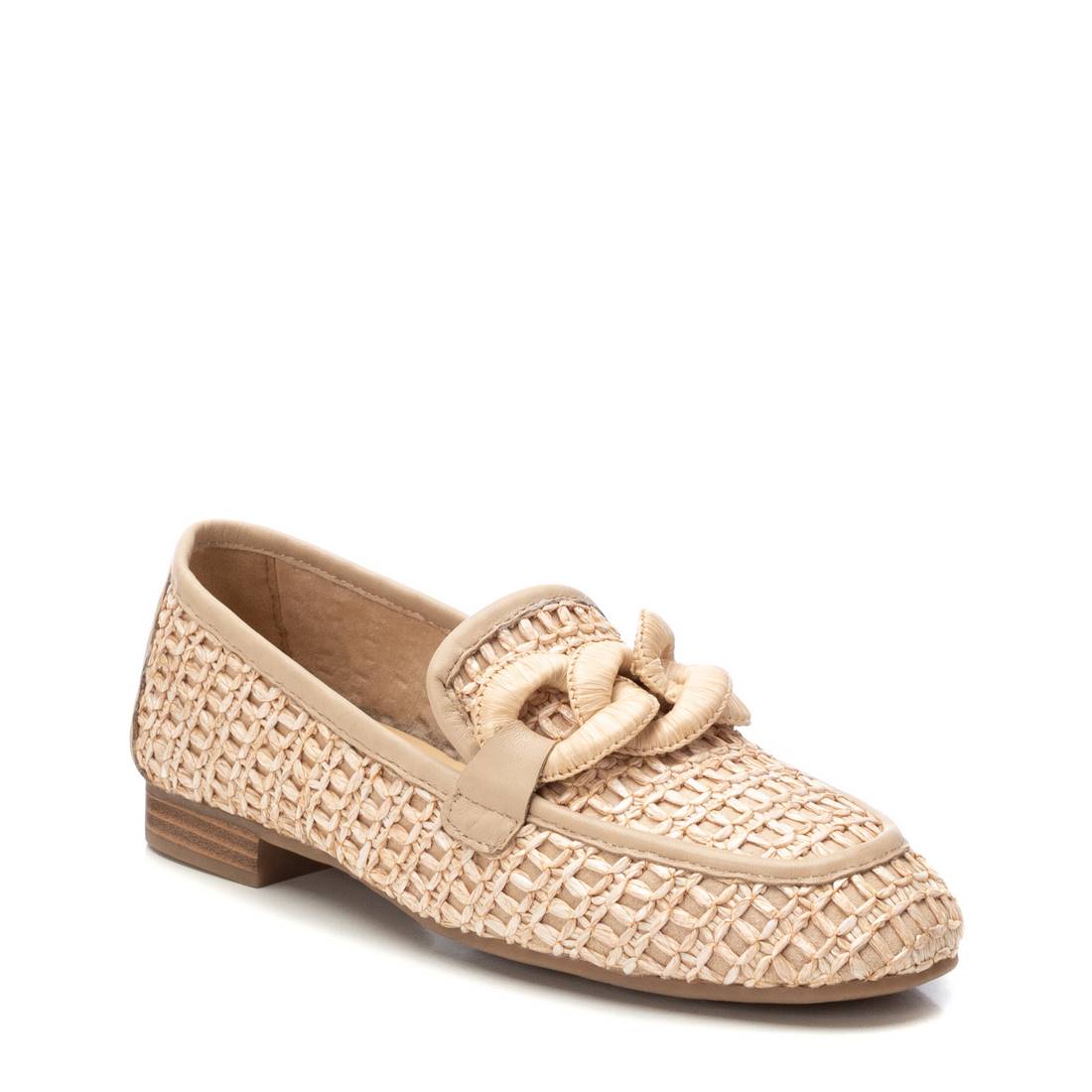 Carmela 16231601 mocassins femme beige ajourés