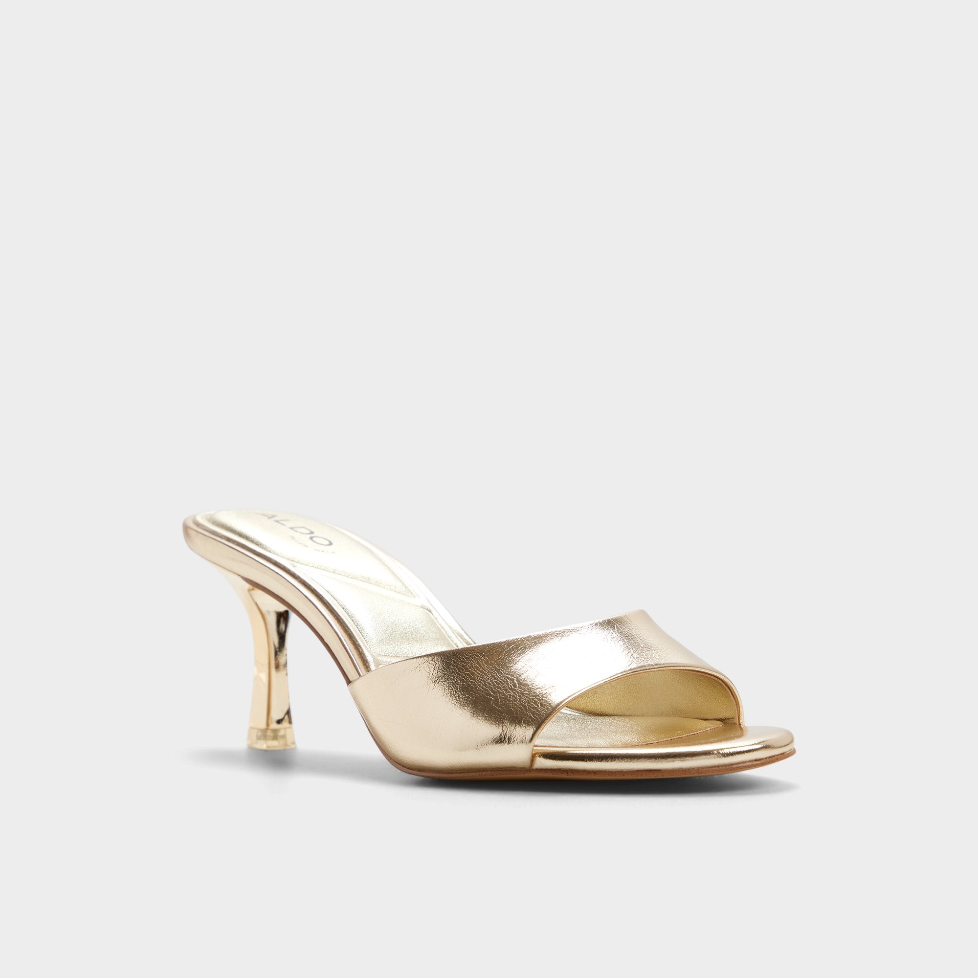 ALDO Annaberaen mules à talon doré