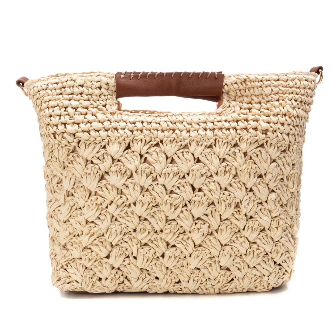 Carmela 18610301 sac bandoulière femme rafia marron