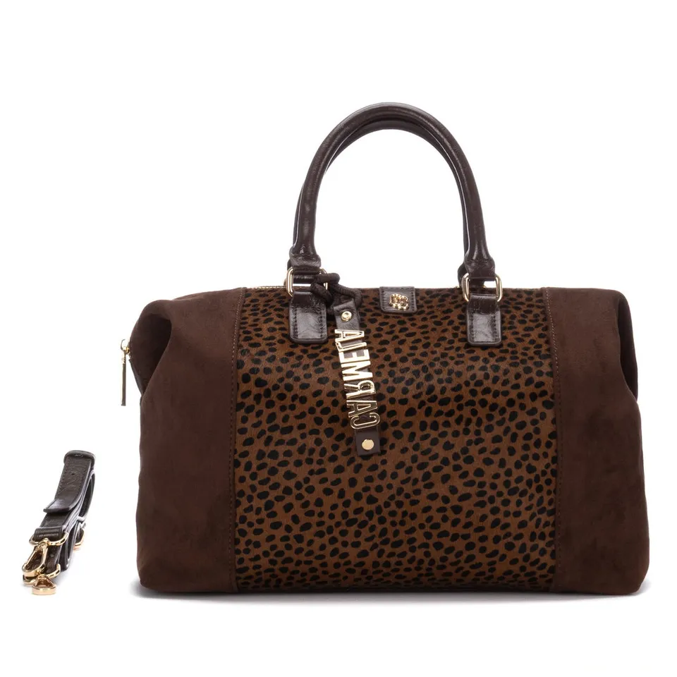 Carmela 18625302 sac femme textile marron 35 cm