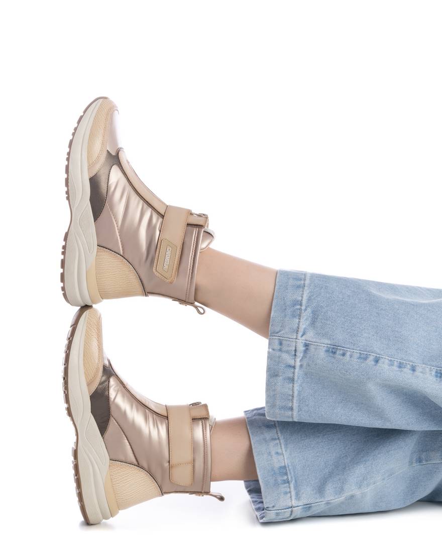 Carmela 16196204 sneakers montantes marron cuir véritable