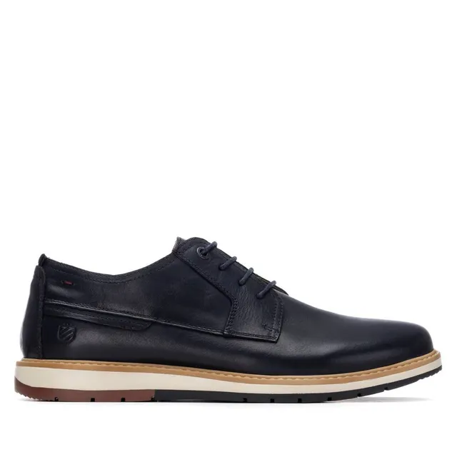 Carmela 16390302 derby homme cuir bleu marine