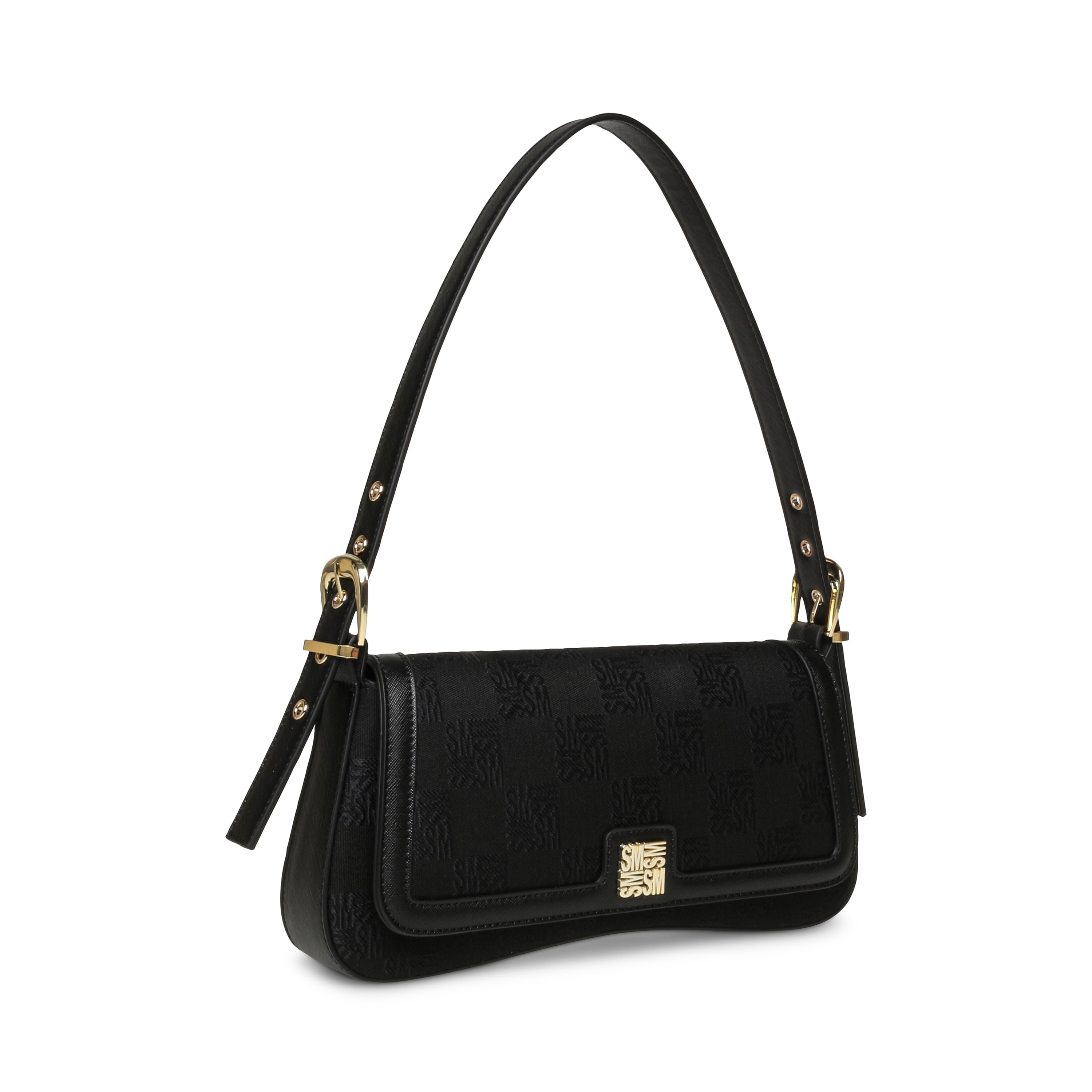 Steve Madden Btwang-14 sac rabat noir doré