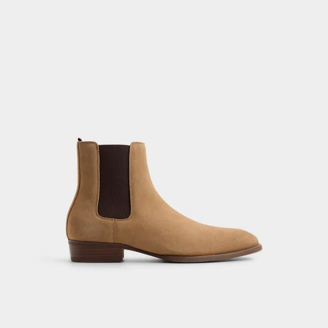 ALDO Bert bottines homme marron daim