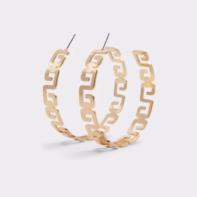 ALDO Lisson boucles oreilles créoles dorées