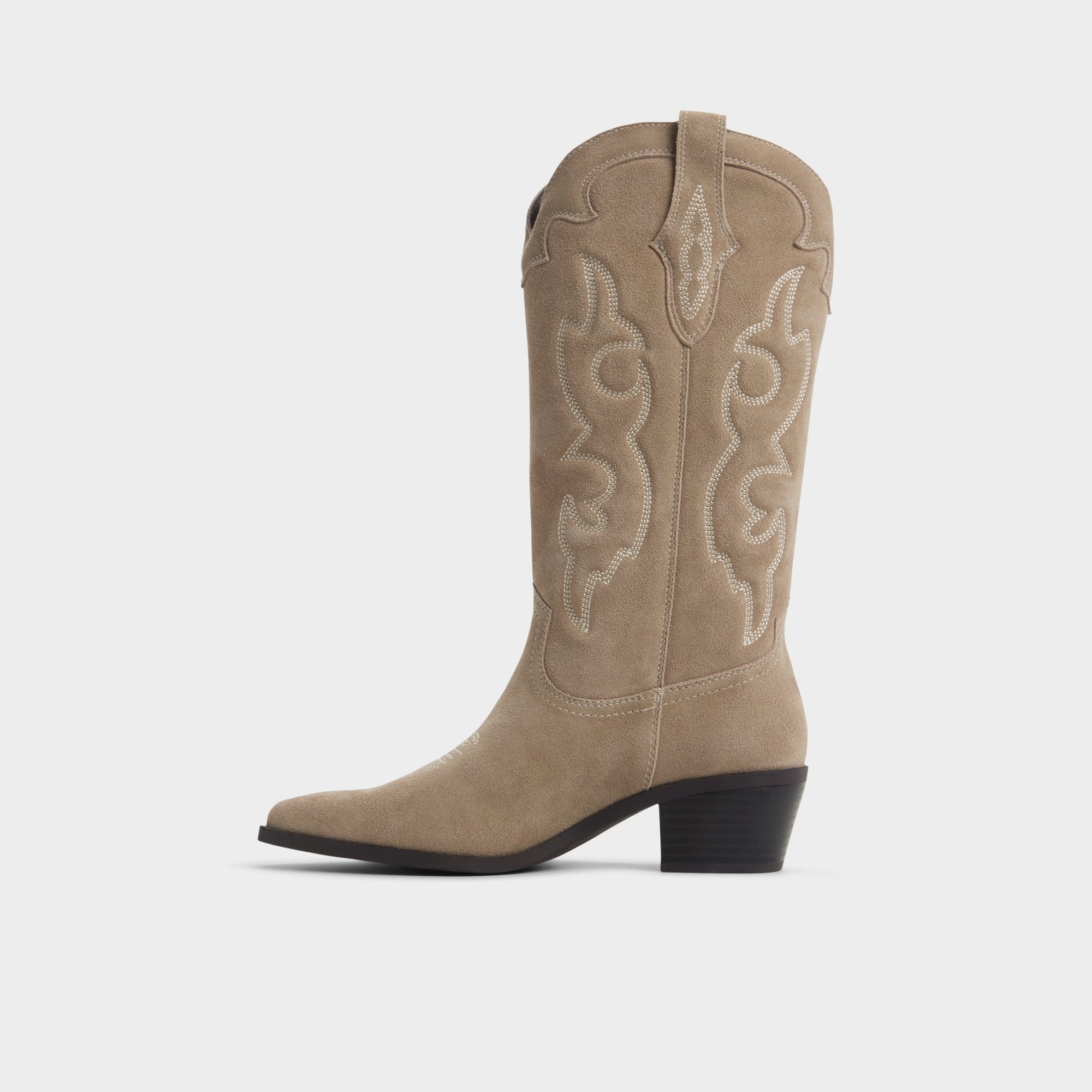 ALDO Ybe bottes western suède à talon