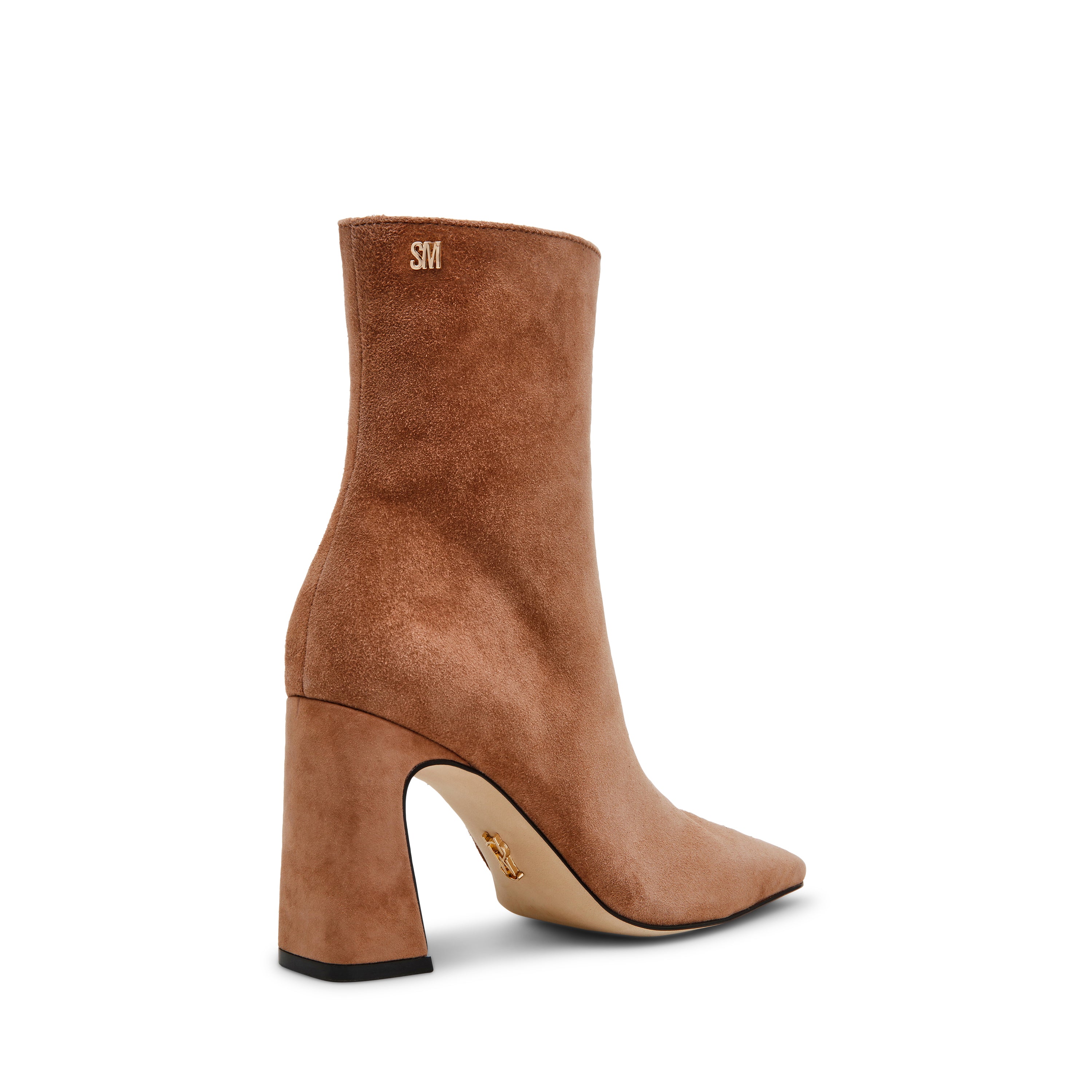 Steve Madden Flares bottines daim taupe talon 6,5 cm