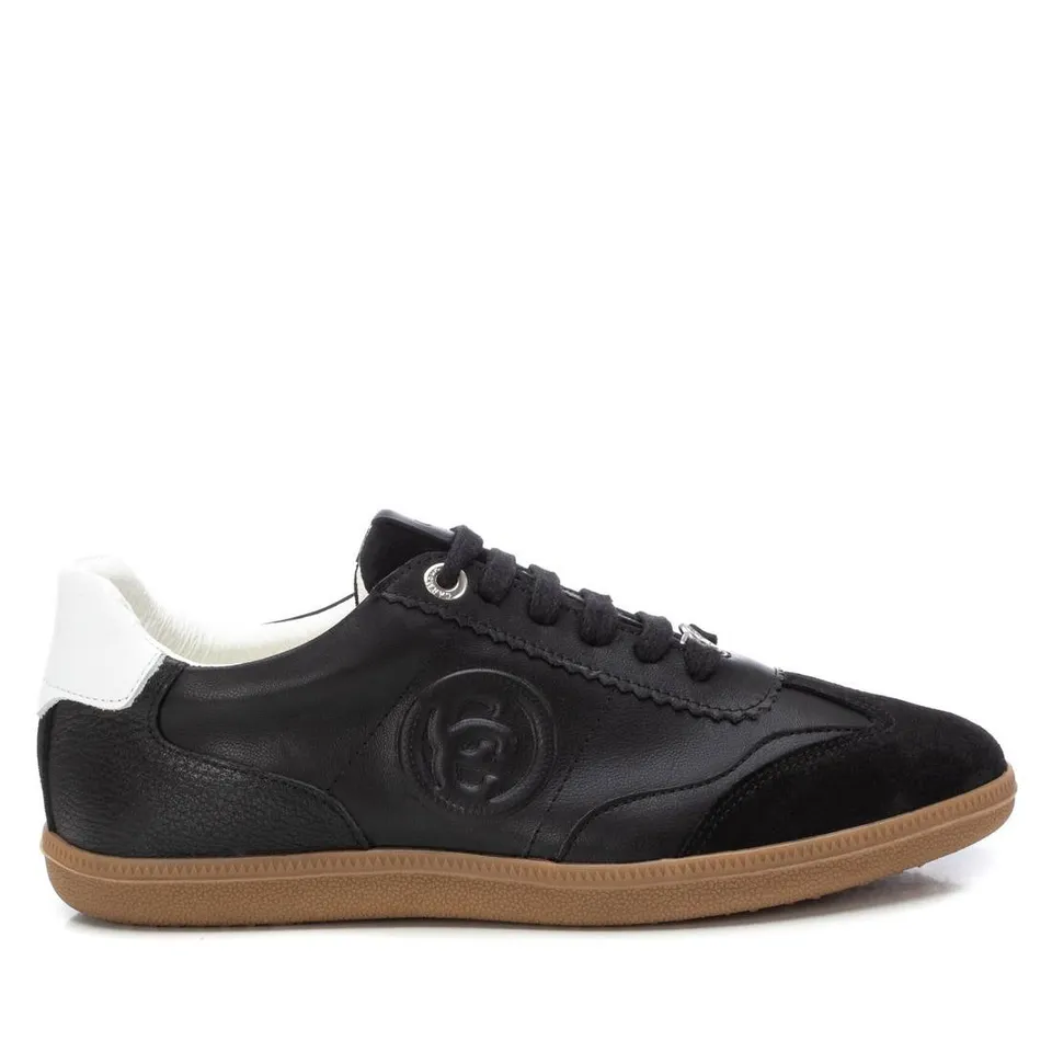 Carmela 16206003 chaussure noir cuir à lacets