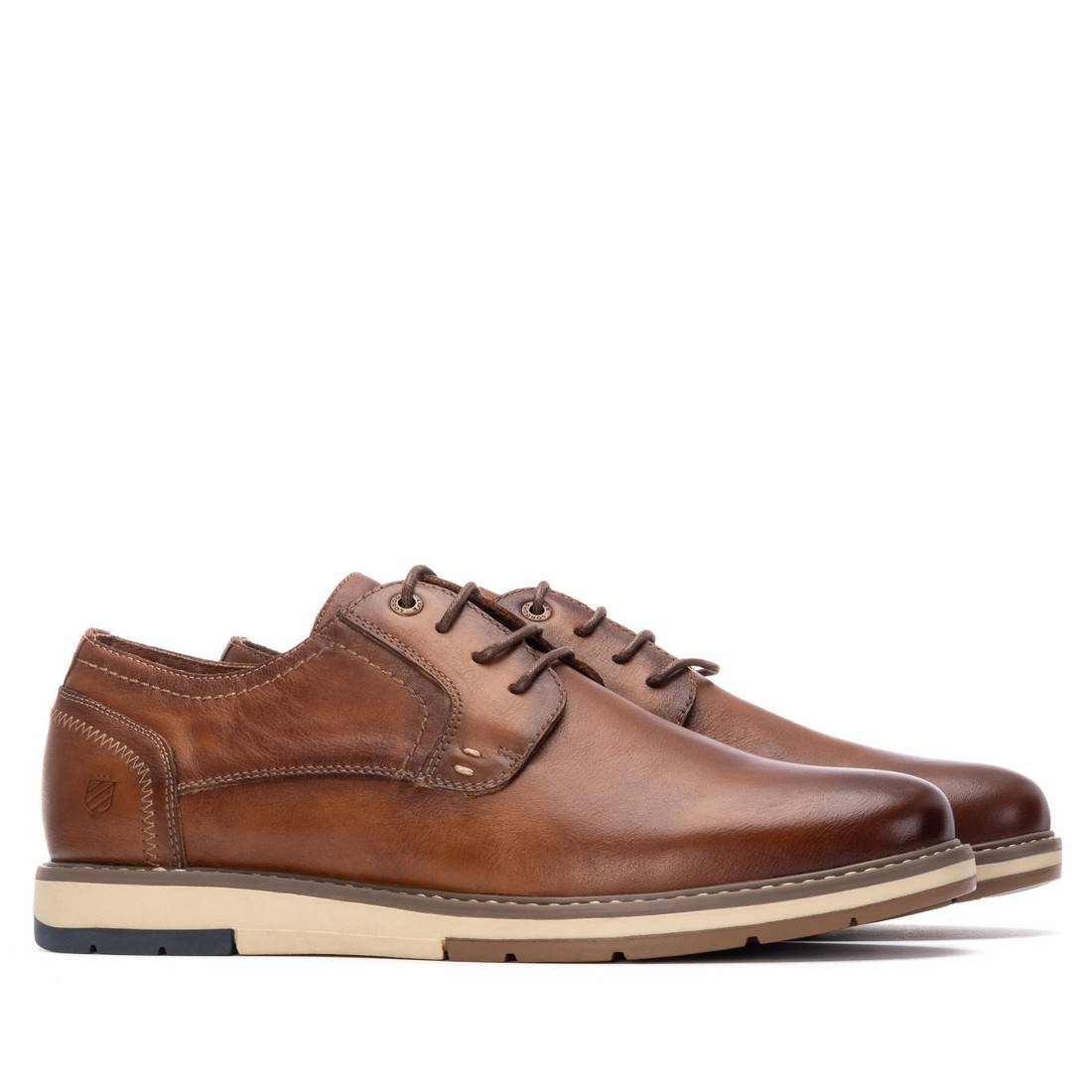 Carmela 16267801 chaussure ville homme cuir camel