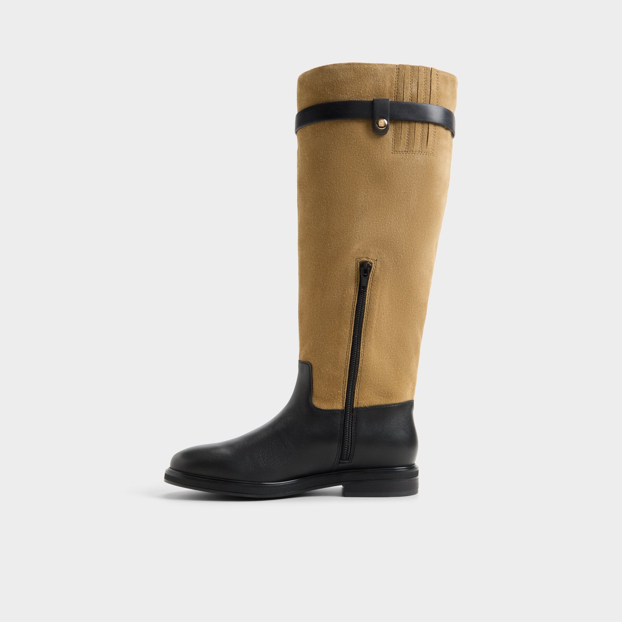 ALDO Levie bottes cavalières suède beige