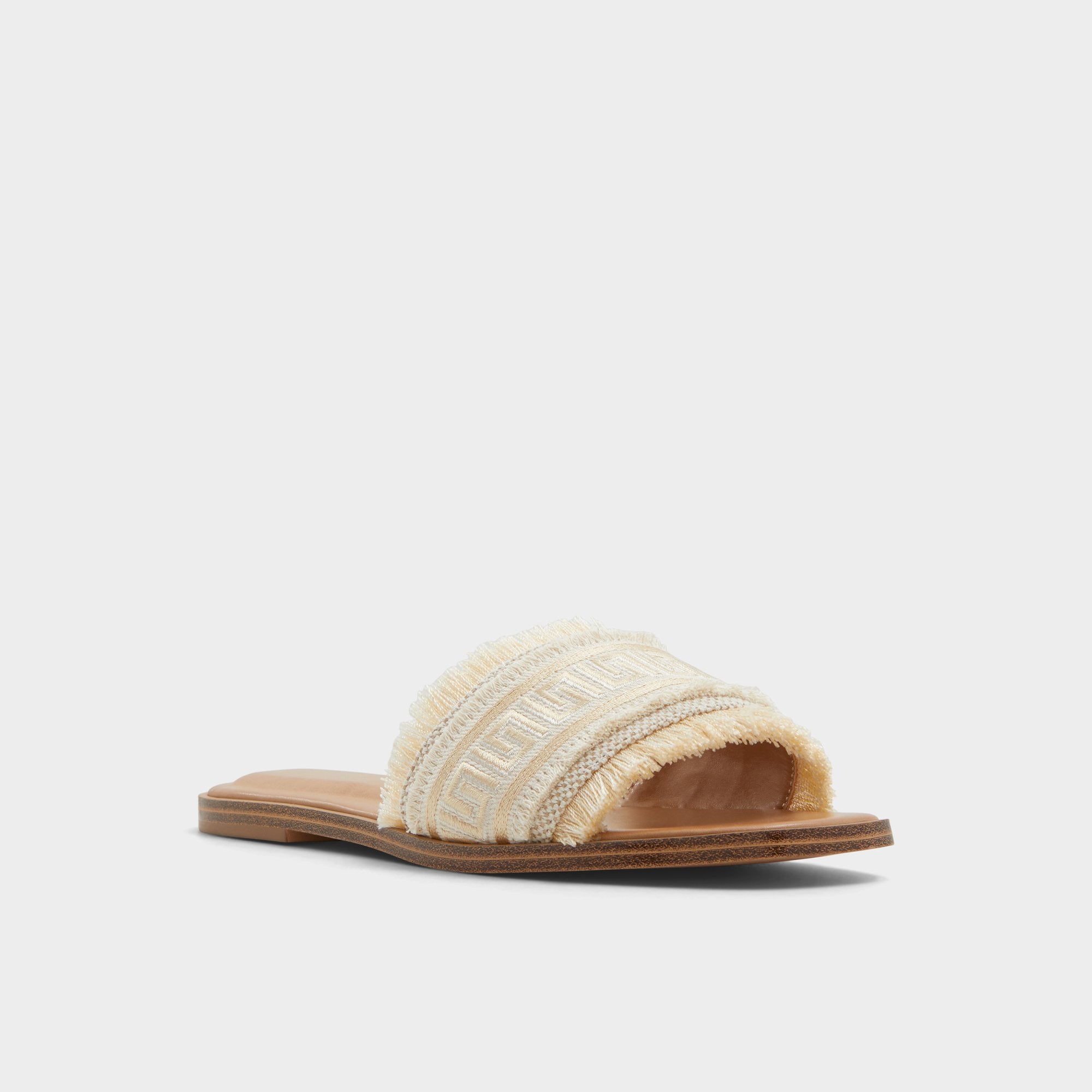 ALDO Nalani claquettes femme doré métallisé