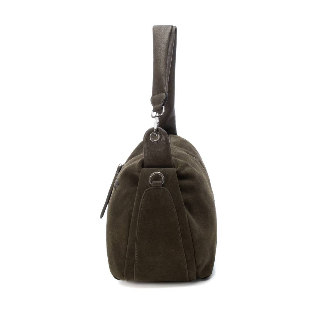 Carmela 18600704 sac vert suède bandoulière