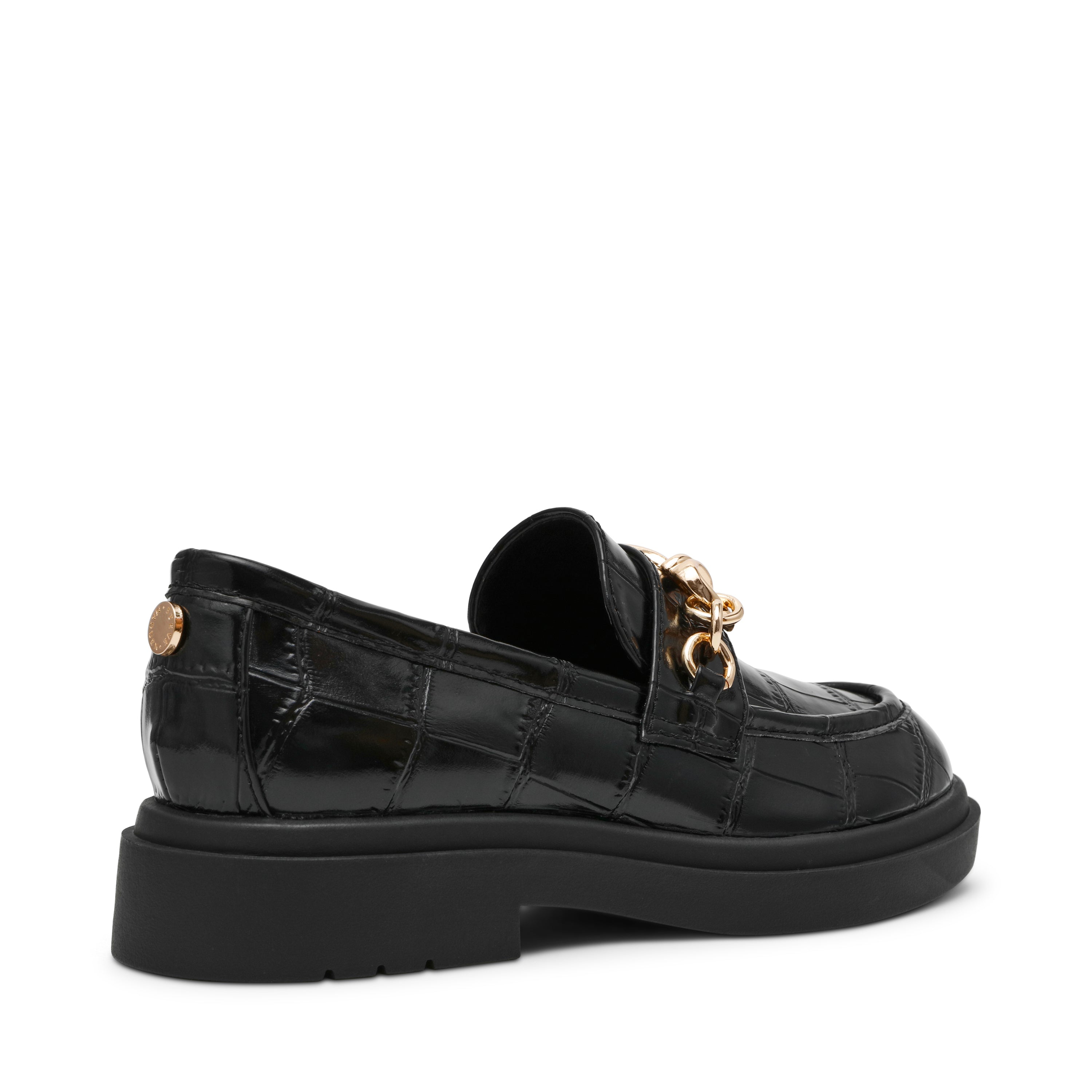 Steve Madden Pre-Launch ballerine noire croco synthétique