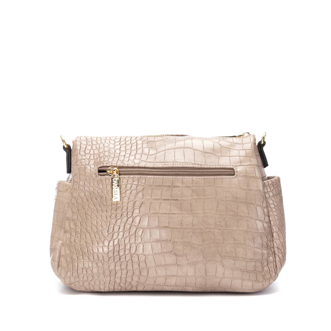 Carmela 18617102 sac bandoulière marron effet coco