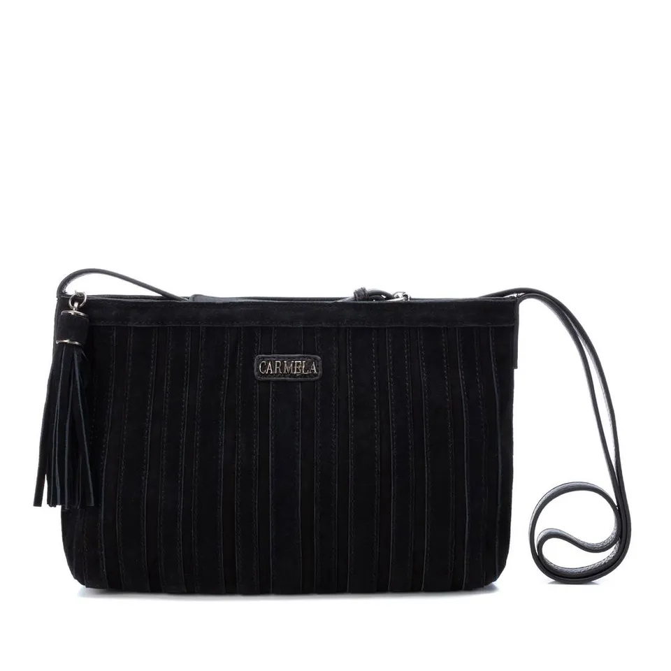 Carmela 18600901 sac bandoulière cuir noir
