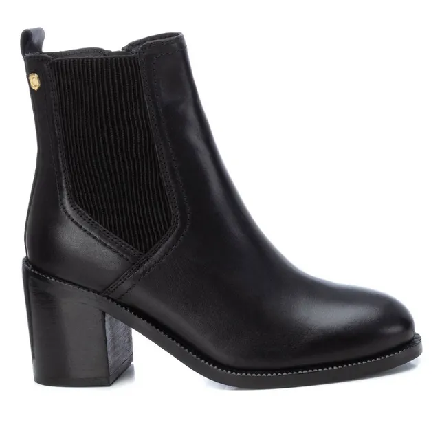 Carmela 16101901 bottines cuir noir talon 7 cm