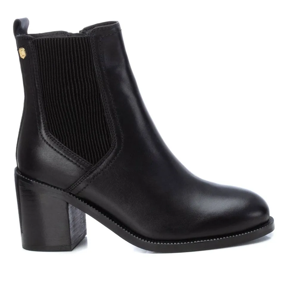 Carmela 16101901 bottines cuir noir talon 7 cm