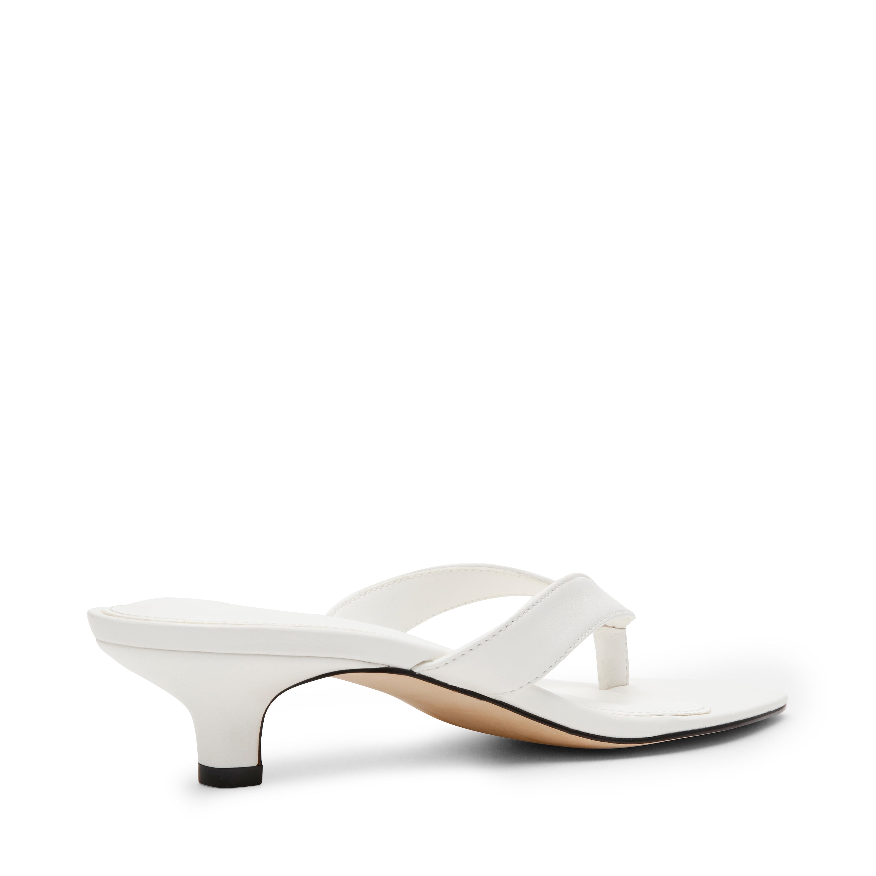 Steve Madden Tracie sandales cuir blanc talon 3,5 cm