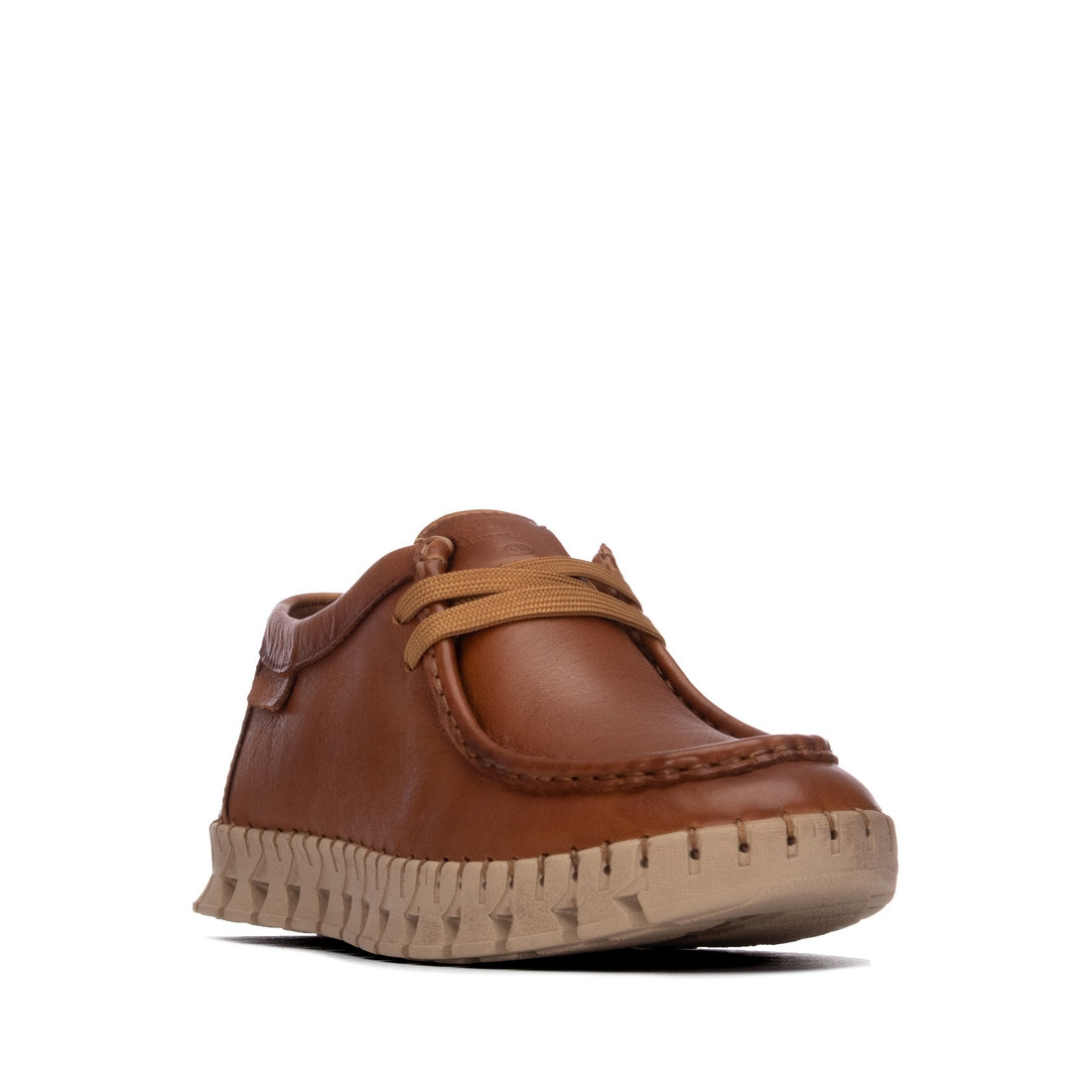Carmela 16439303 sneakers cuir camel lacets