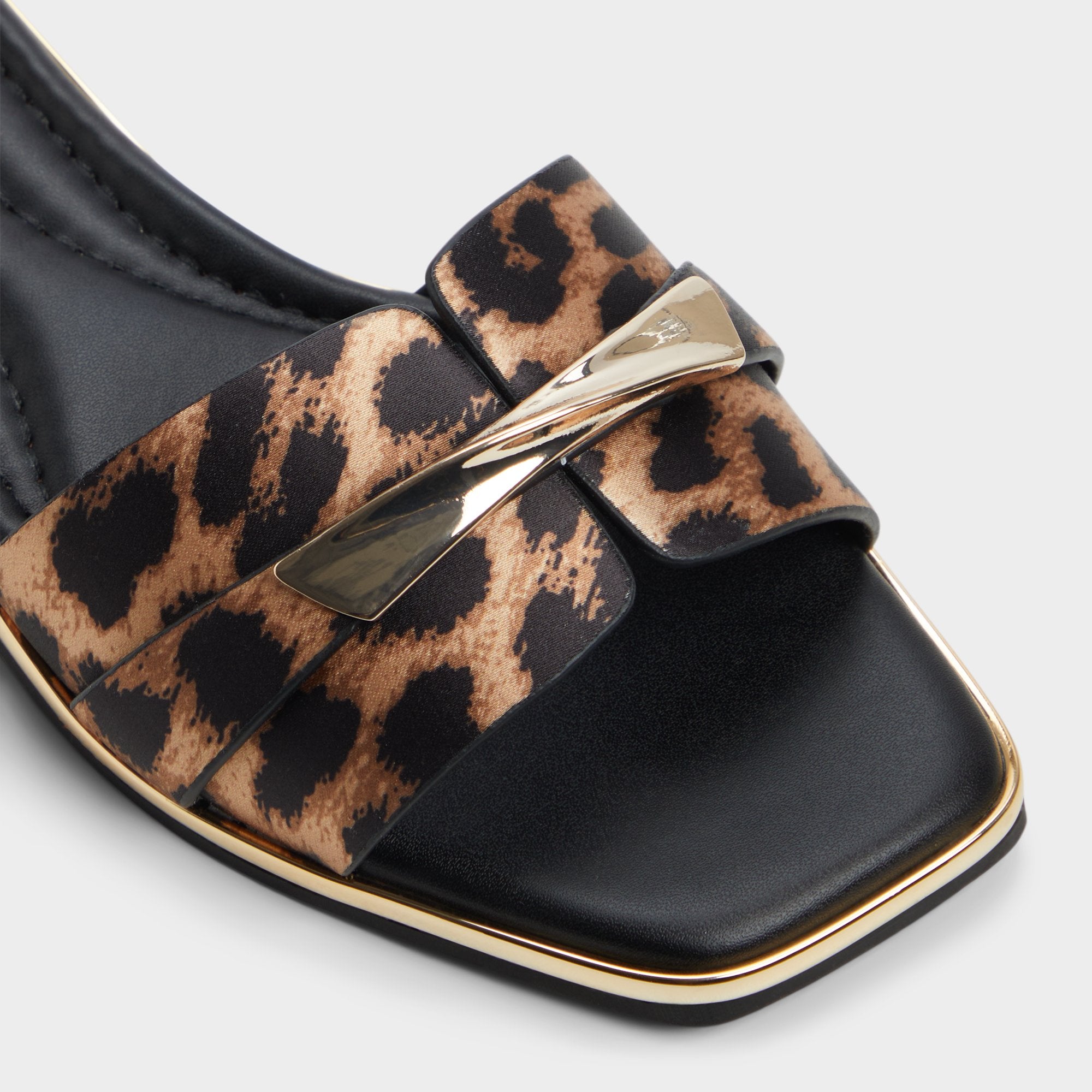 ALDO Darlina mules femme léopard à clou