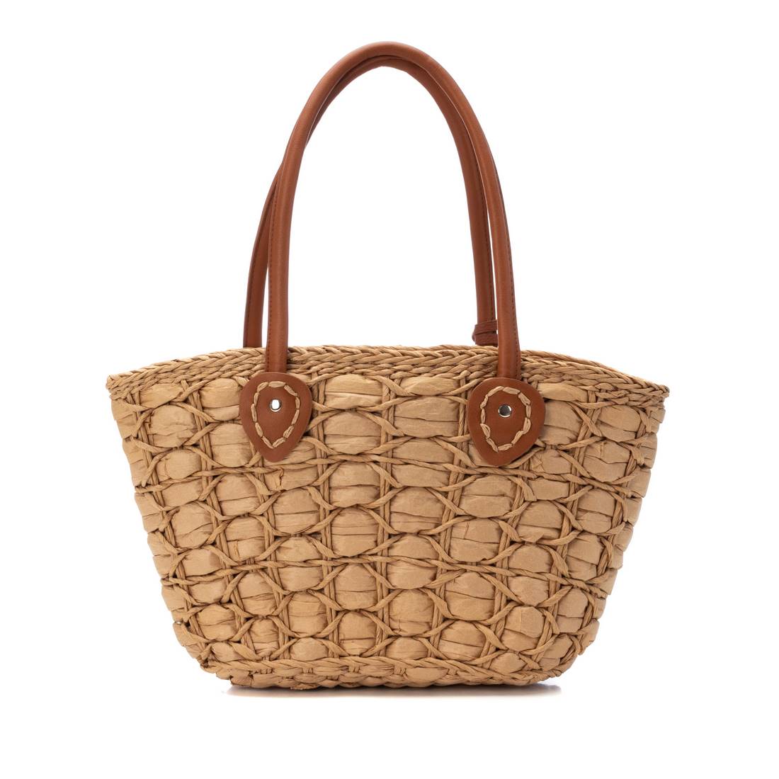 Carmela 18609801 sac femme marron raphia été