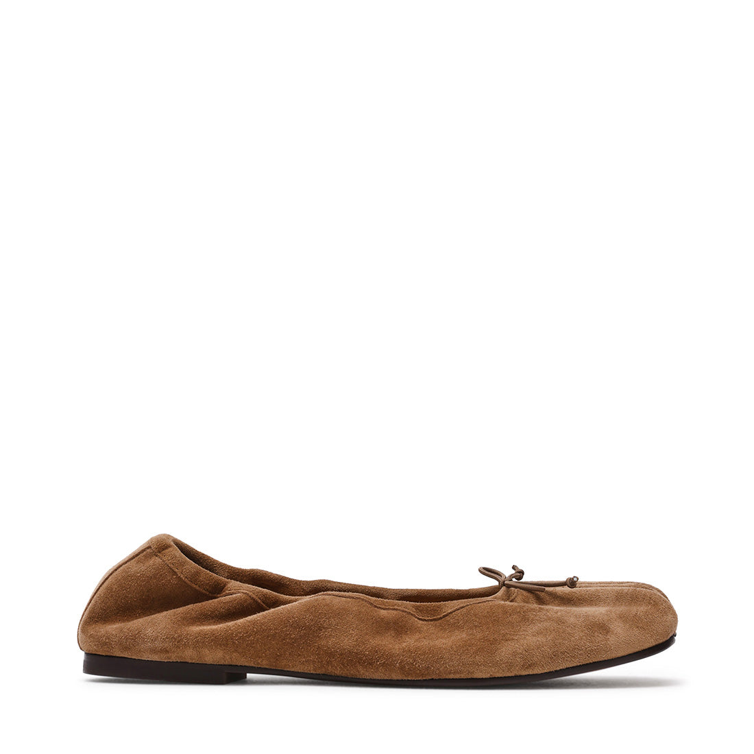 Steve Madden Carin ballerine daim taupe bout fendu