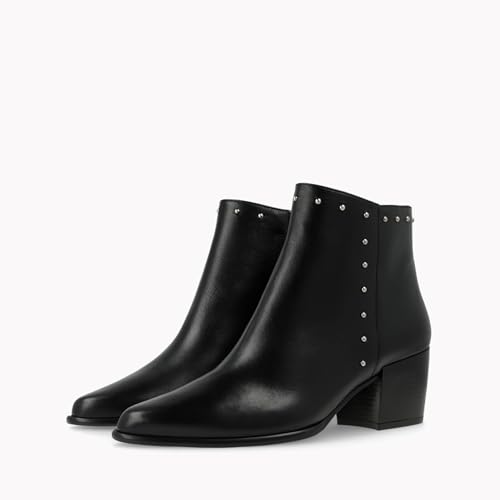 LODI KOL5590 bottines noires cuir talon confort
