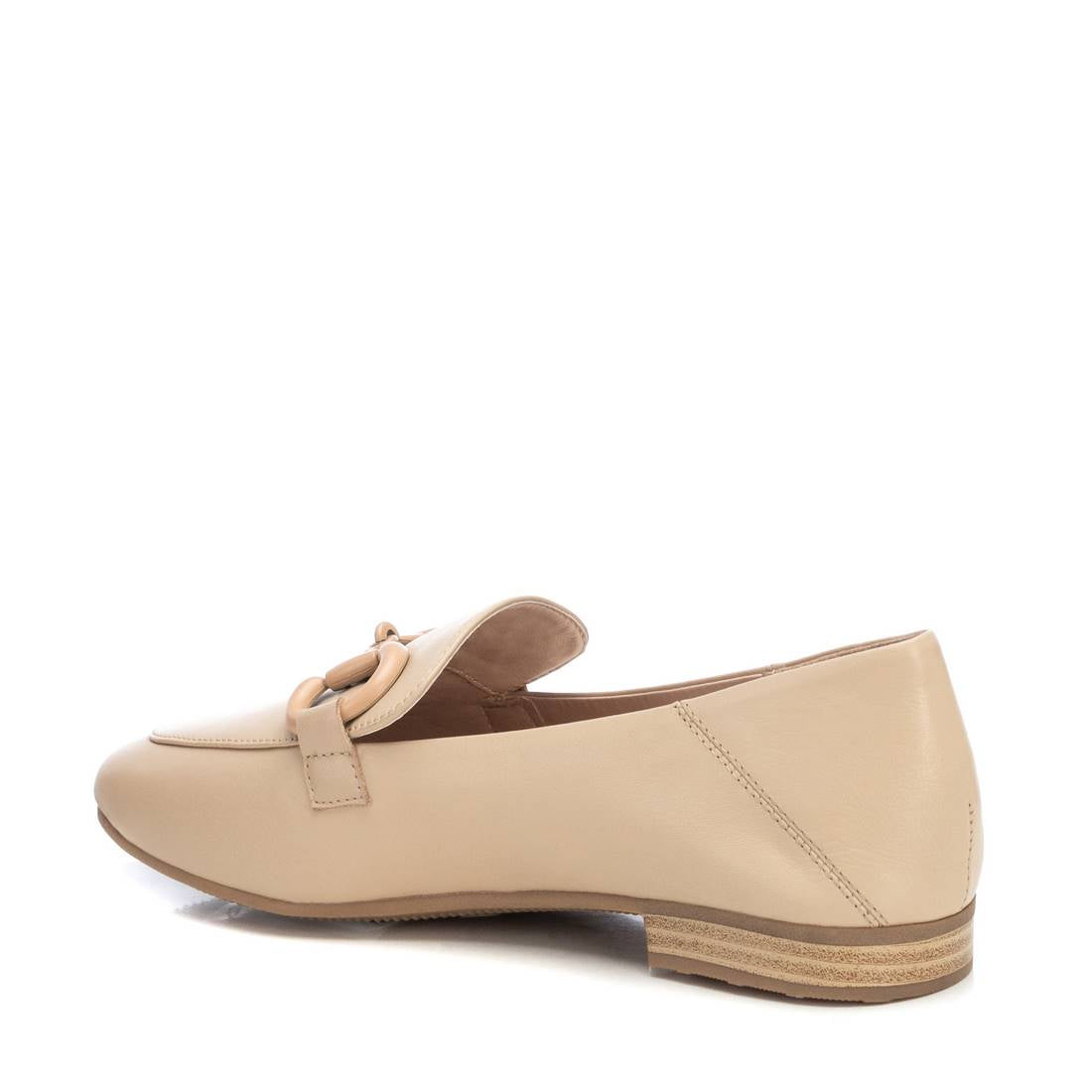 Carmela 16151503 mocassin cuir marron plat