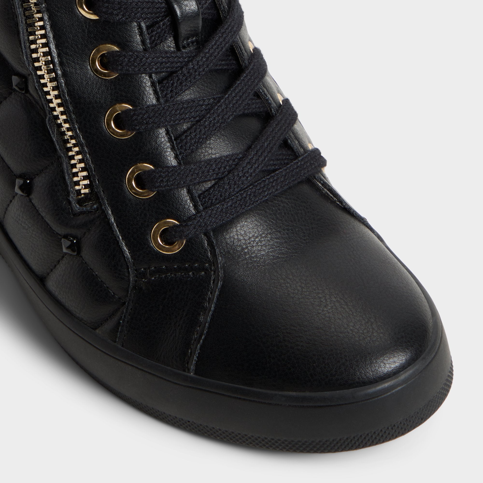 Aldo Ailannah baskets compensées femme cloutées