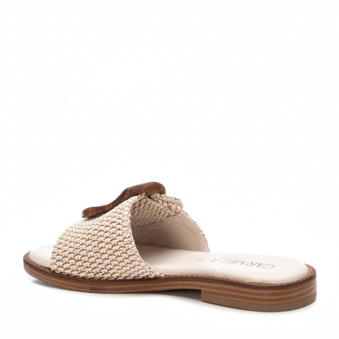 Carmela 16241501 mules raphia beige talon