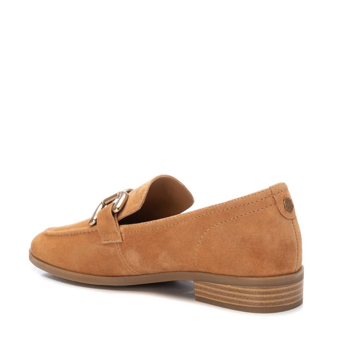 Carmela 161503 16150303 mocassin marron cuir plat
