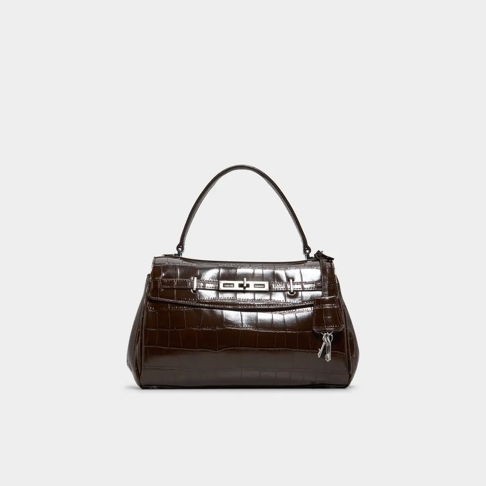 ALDO Katieaax sac à main marron croco