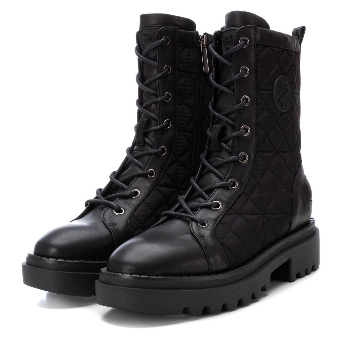 Carmela 16012701 bottines cuir noir track