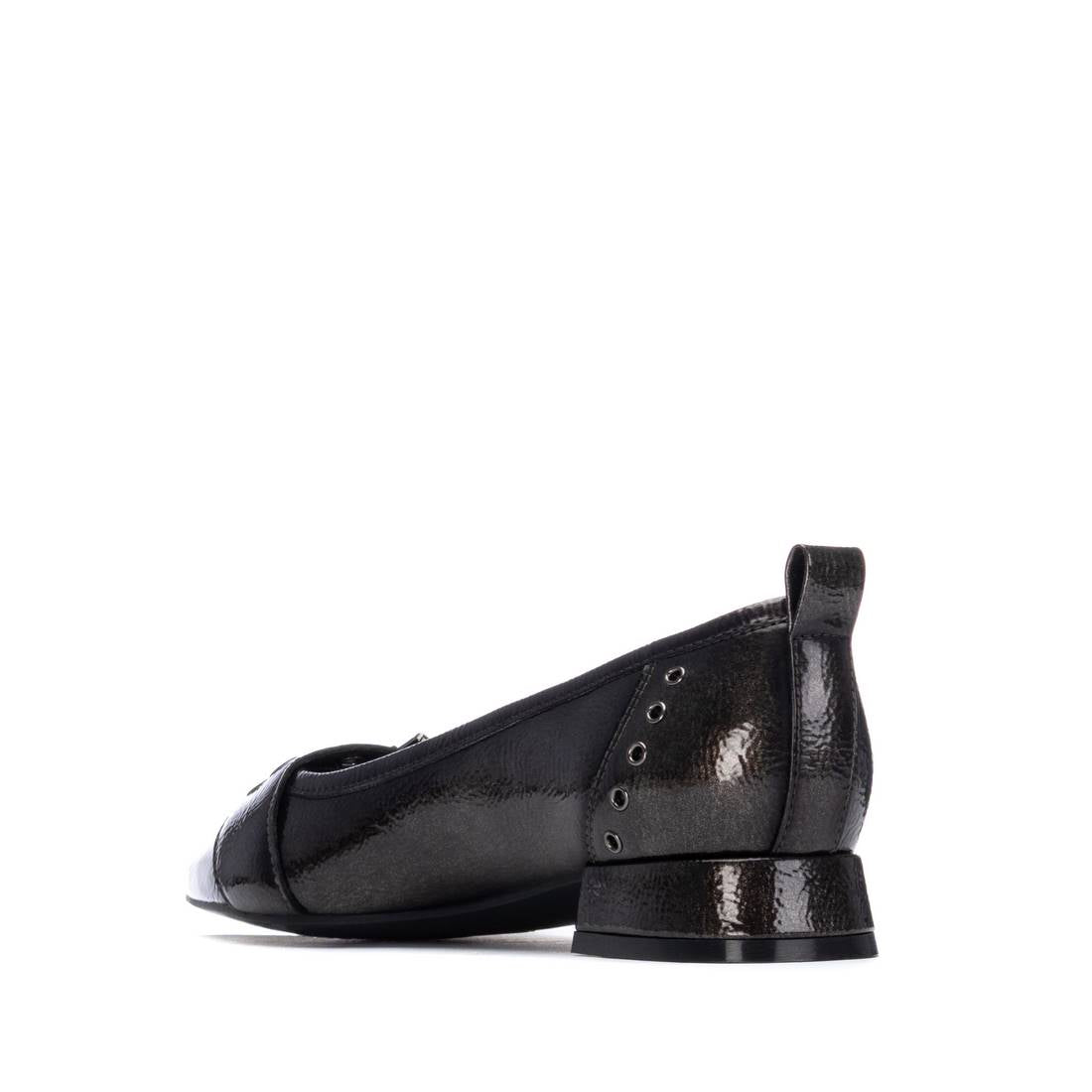 Carmela 16270903 escarpins gris vernis petit talon
