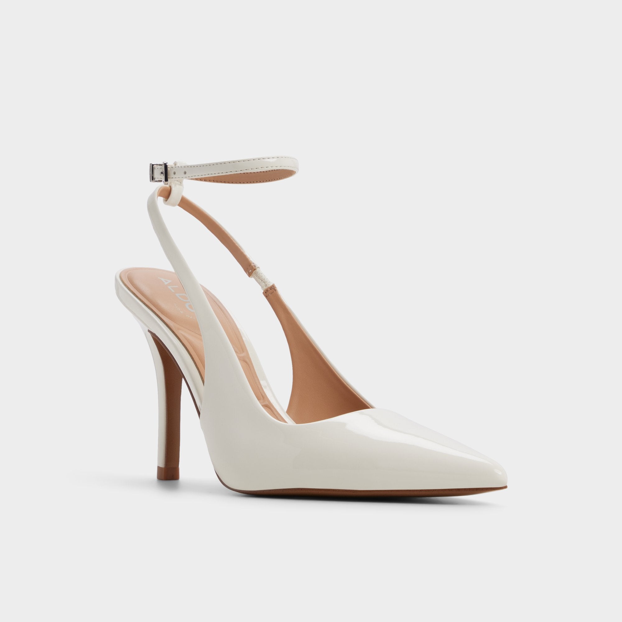 ALDO Nikoletta bottines femme talon blanc