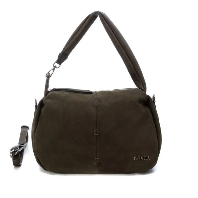 Carmela 18600704 sac vert suède bandoulière