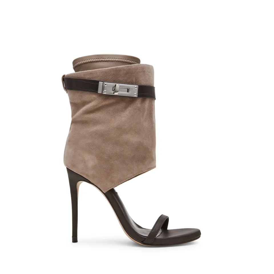 Steve Madden Cosmic Sandal sandales talon 10 cm taupe