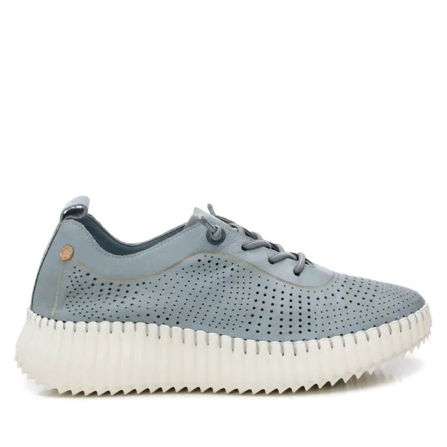 Carmela 16236902 basket femme bleu cuir