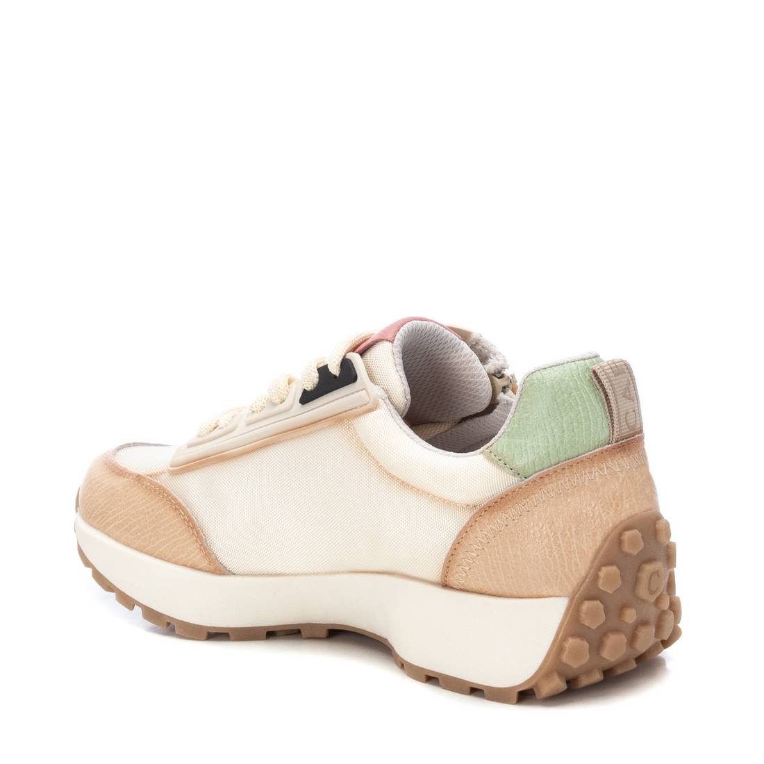 Carmela 16142903 sneakers femme cuir marron zip