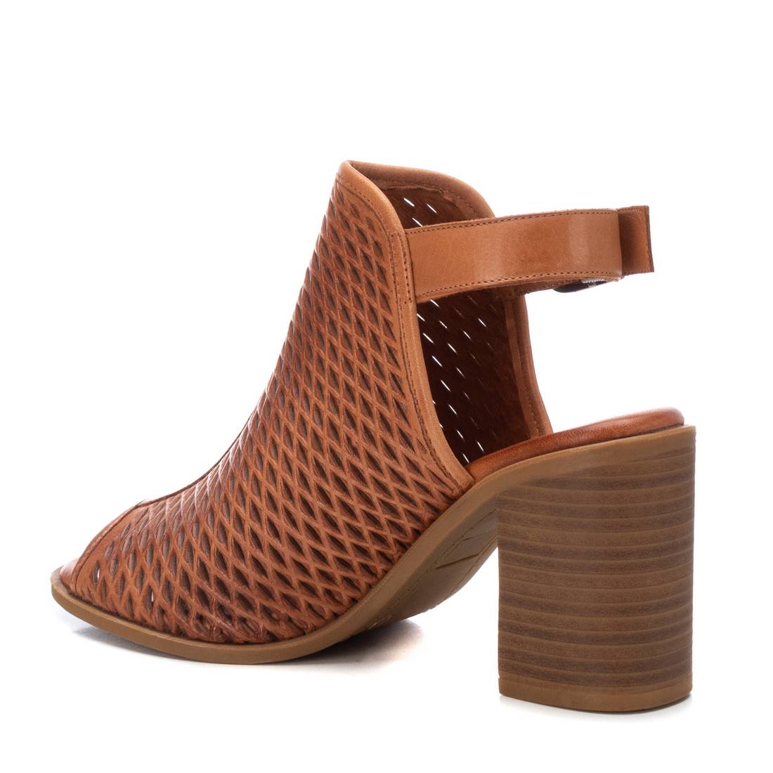 Carmela 16064201 sandale cuir marron 9cm
