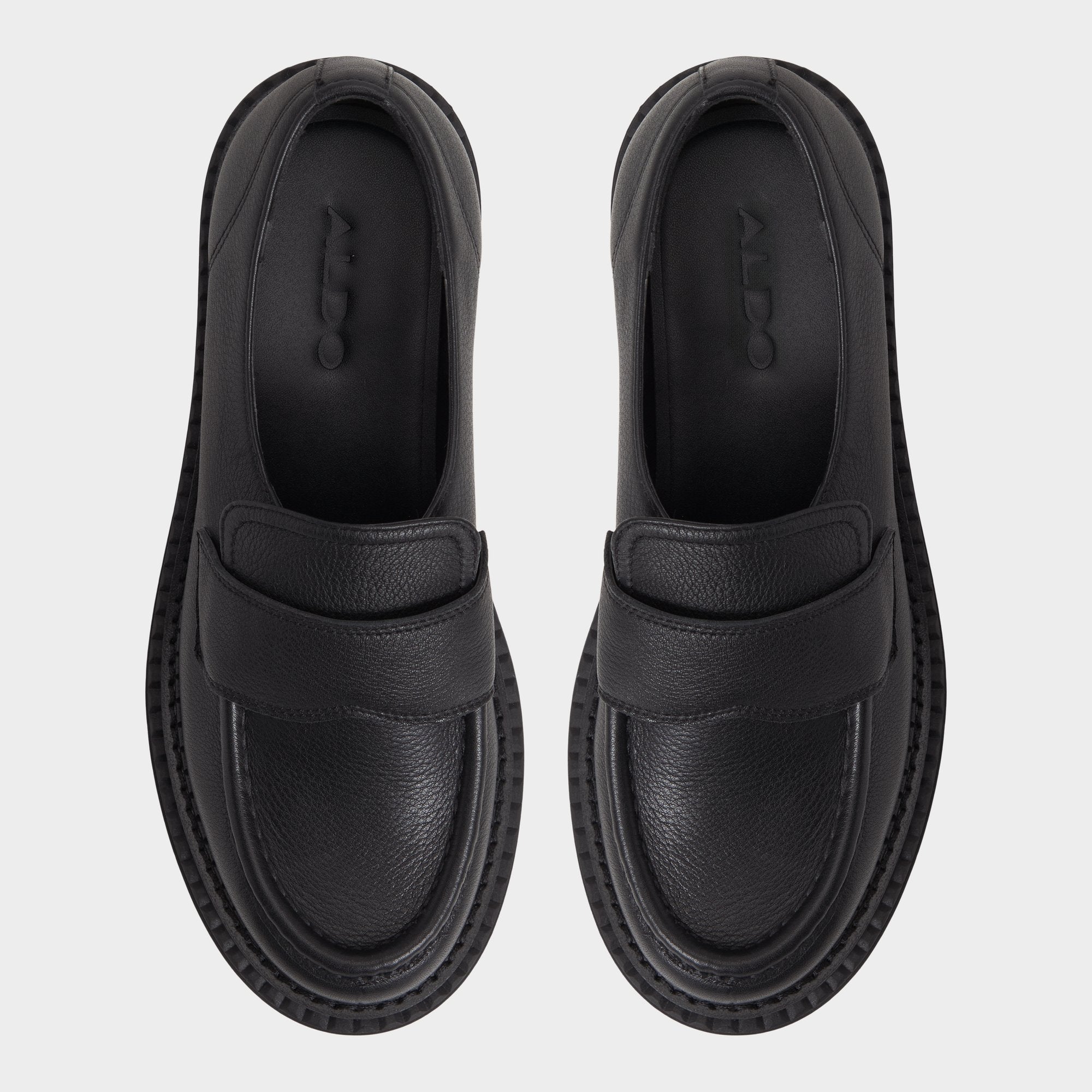 ALDO Miravella mocassins cuir semelle crantée