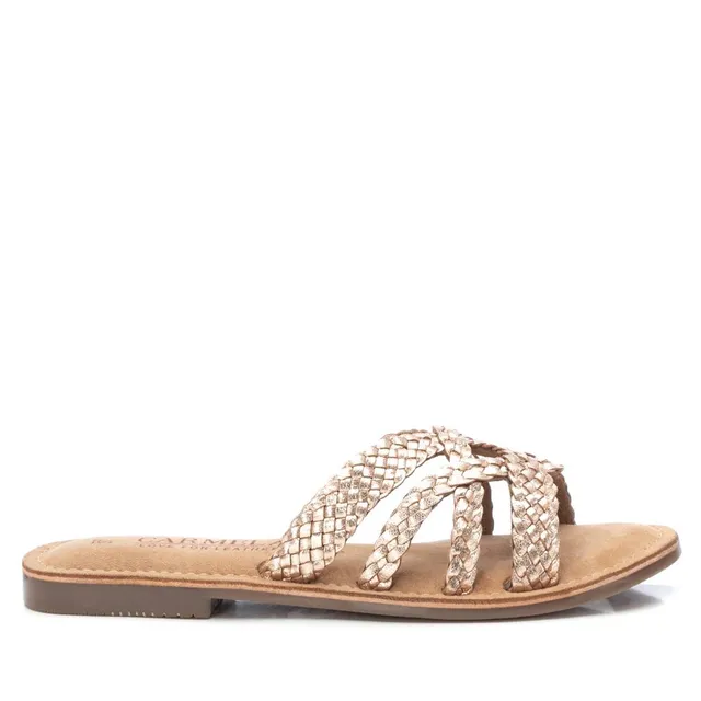 Carmela 16164901 sandales femme doré cuir
