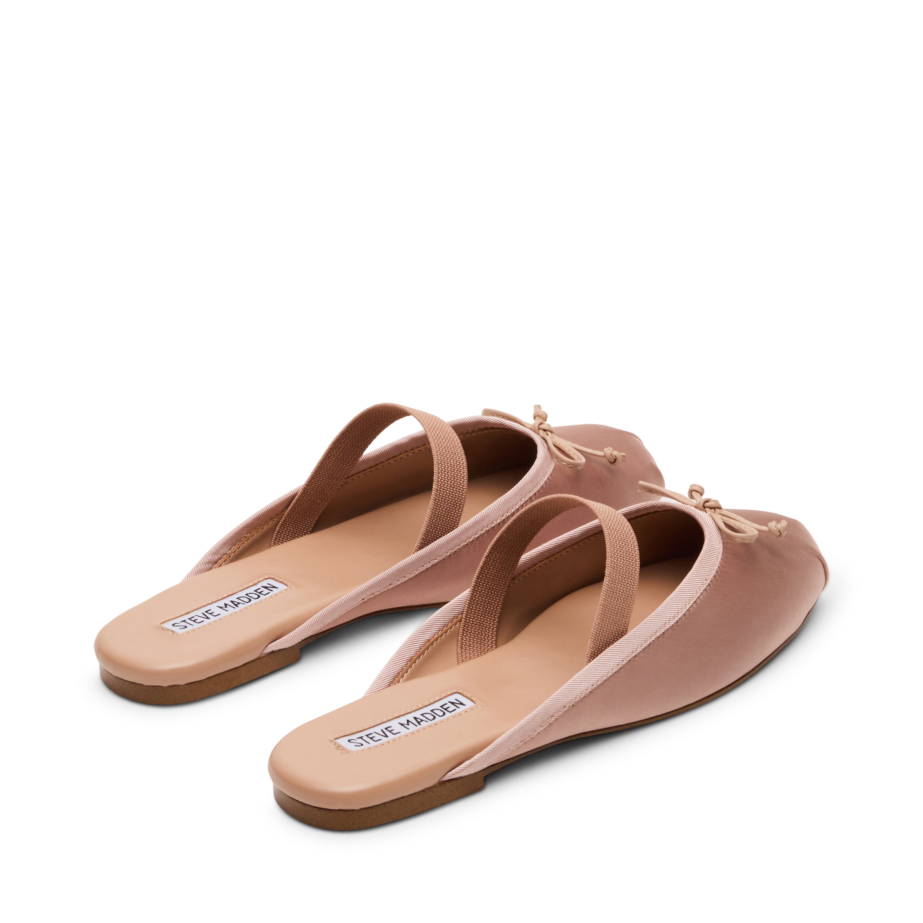 Steve Madden Cutesy ballerines rose satin plat